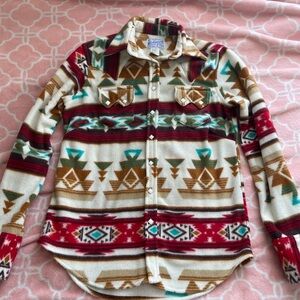 Western Fleece Pearl Snap